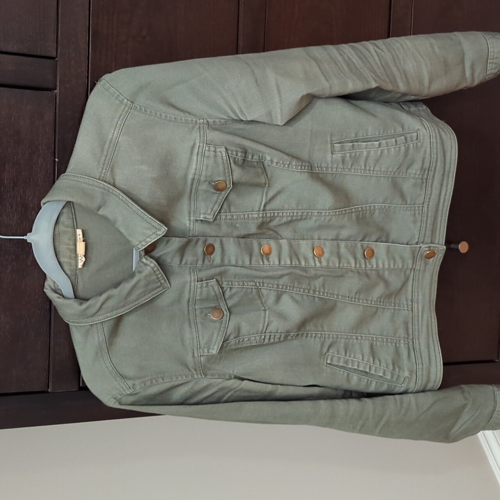 Westport Green Denim Jacket